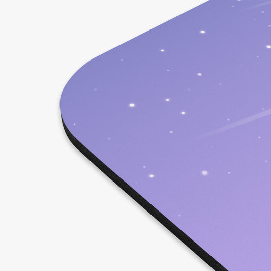 futuristic sunset mousepad