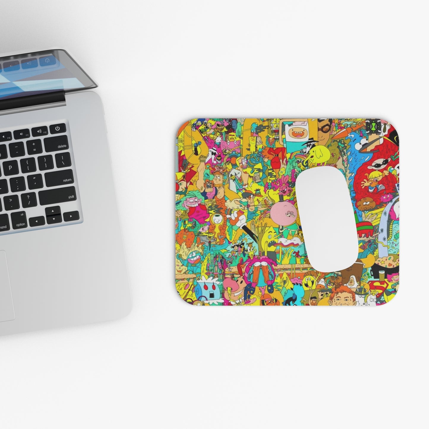 cartoon network character mousepad